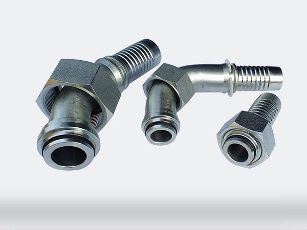 扣压式软管接头 公制24°锥重系列