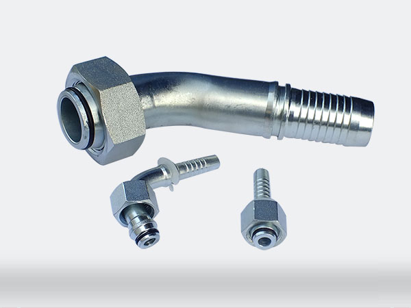 扣压式软管接头 公制24°锥轻系列